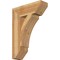 Ekena Millwork Thorton Slat Rough Sawn Bracket, Western Red Cedar, 6"W x 20"D x 28"H BKT06X20X28THR06RWR - alternate 1